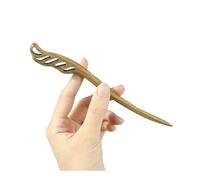 12 Styles Chinese Vintage Hairpins Green Sandalwood Ethnic Hair Sticks Women Girls Hairstyles Hair Accessories Gift(Style 10)