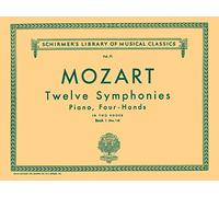 12 Symphonies - Book 1: Nos. 1-6: Schirmer Library of Classics Volume 71 Piano Duet