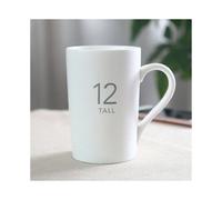 (12 TALL) Mugs Coffee Starbucks Venti 20 Oz Grande 16 Oz Tall 12 Oz Demi 3 Oz Mug Cup Gift