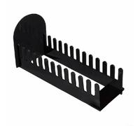 12-Tier Acrylic Display Stand Card Holder Portable Sticker Storage Rack Clear Merchandise Organizer for Greeting Cards Retail Shop Craft Fair Transparent Counter Display Tiered Showcase Desk Bookmarks