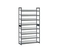 12 Tier Shoe Rack, Grey / 8 Tier