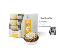 12 tins Applaws 100% Natural Wet Dog Food Chicken Breast Broth Rice Tasty Topper