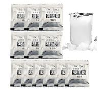 12 Toilet Powder Poo Gel, Individual Portable Toilet Absorbent Gel, Camping Eco Absorbent Gel, Emergencyy Urine Bag Coagulant, Camping Toilet Supplies For Camping Outdoor Hiking Fast Acting Gel