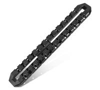 12”Track Mount for YakAttack MightyMount XL 10.5”Usable Kayak Rail Accessory-Universal Kayak and Canoe Rail Accessory Mount Fits for BlackPak Pro & Kayak Track Systems,Fishing Rod Holders,Cameras,GPS