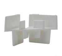 12 Tray Stackers for Harvest For Right Freeze Dryer Trays Allowing Compact Vertical Storage and Convenient Tray Separation (white)