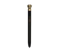12-Turn to Music, Twist Out the core Pen, Double-Bead Student Brush Pen-Cigarette Black-0.5mm.