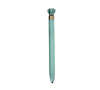 12-Turn to Music, Twist Out the core Pen, Double-Bead Student Brush Pen-Palace Green-0.5mm.