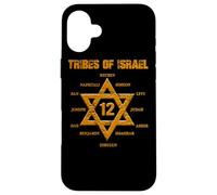 12 Twelve Tribes of Israel Hebrew Israelite Judah Jerusalem Case for iPhone 16 Plus