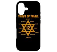 12 Twelve Tribes of Israel Hebrew Israelite Judah Jerusalem Case for iPhone 17