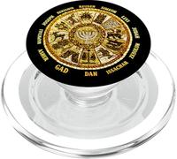 12 Twelve Tribes of Israel Hebrew Israelite Judah Jerusalem PopSockets PopGrip for MagSafe