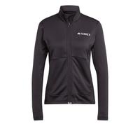 (12 UK - 14 UK, Black) Adidas Womens/Ladies Terrex Multi Lightweight Full Zip Fleece Jacket