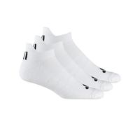 Adidas Mens Ankle Socks (Pack of 3) - White - White - 12 UK-14 UK