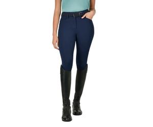 (12 UK, Academy Navy) Dublin Womens/Ladies Cammy Comfort Twill Breeches