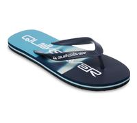 (12 UK, Aqua Holmes) Quiksilver Mens Molokai Stripe Flip Flops