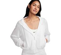 (12 UK, Birch Heather) Nike Womens/Ladies Chill Plain Full Zip Hoodie