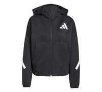 (12 UK, Black) Adidas Womens/Ladies Z.N.E. Relaxed Fit Full Zip Hoodie