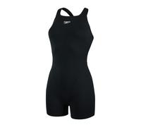 (12 UK, Black) Speedo Womens/Ladies 2024 Eco Endurance+ Legsuit