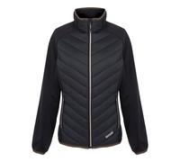 (12 UK, Black/Warm Taupe) Regatta Womens/Ladies Carletta IX 3 in 1 Jacket