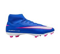 (12 UK, Blue/White/Pink) Nike Mens Mercurial Superfly 10 Academy Firm Ground Football Boots