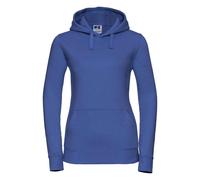 (12 UK, Bright Royal) Russell Womens/Ladies Authentic Hoodie
