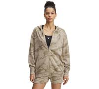 (12 UK, Brown) Under Armour Womens/Ladies Project Rock French Terry Full Zip Hoodie
