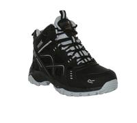 (12 UK Child, Black/Light Steel) Regatta Childrens/Kids Vendeavour Walking Boots