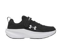 (12 UK Child, Black/White) Under Armour Childrens/Kids Assert 11 Hook and Loop Trainers