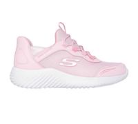 (12 UK Child, Light Pink/White) Skechers Childrens/Kids Bounder Trainers
