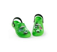 (12 UK Child) Minecraft Clogs (Boys Green)