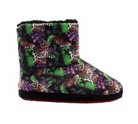 (12 UK Child, Multicoloured) Minecraft Boys All-Over Print Slipper Boots