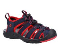 (12 UK Child, Red/Blue) Cotswold Childrens/Kids Marshfield Sandals