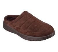 Skechers Men's Murette Garvanza Slippers, Chocolate Microfiber, 12 UK