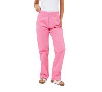 (12 UK, Fuchsia) Brave Soul Womens/Ladies Para Mid Rise Straight Leg Jeans