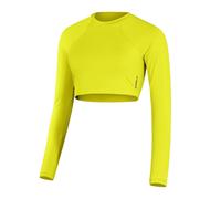 (12 UK, Green) Speedo Womens/Ladies Logo Slim Raglan Crop Top