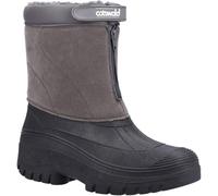(12 UK, Grey) Cotswold Womens/Ladies Venture Waterproof Winter Boots