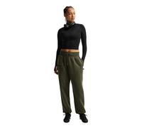 (12 UK, Khaki Green/Black) Nike Womens/Ladies Saint-Germain Fleece Phoenix Relaxed Fit Joggers