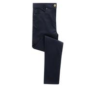 (12 UK L, Navy) Premier Womens/Ladies Performance Chino Jeans