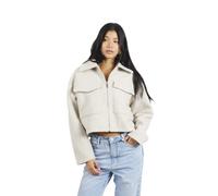 (12 UK, Light Grey) Brave Soul Womens/Ladies Izai Bouclé Jacket