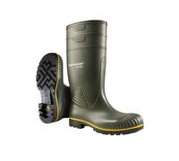 Men DUNLOP Yellow Line Agricultural Wellington Non Clog PVC/Nitrile Rubber Sole