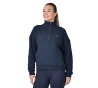 (12 UK, Navy) Dublin Womens/Ladies Quarter Zip Fleece Top
