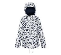 (12 UK, Navy/White) Regatta Womens/Ladies Bayletta II Floral Waterproof Jacket