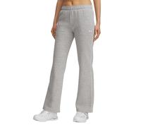 (12 UK R, Grey Heather Heather) Under Armour Womens/Ladies Rival Side Stripe Flared Sweatpants