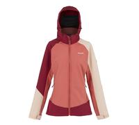 Regatta Womens Desoto X Soft Shell Jacket - Rumba Red/Mineral Red - 12 UK - Rumba Red/Mineral Red - 96% Polyester/4% Elastane