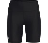 (12 UK S, Black) Under Armour Womens/Ladies HeatGear Biker Shorts