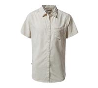 (12 UK, Sea Salt) Craghoppers Womens/Ladies Plain Short-Sleeved Shirt
