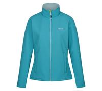 Regatta Women's Connie V Softshell Walking Jacket - Tahoe Blue/Bleached Aqua - 12 UK - Tahoe Blue/Bleached Aqua - 96% Polyester/4% Elastane