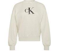 (12 UK, Vanilla Heather) Calvin Klein Womens/Ladies Cotton Regular Sweatshirt