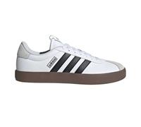 (12 UK, White/Black) Adidas Mens VL Court 3.0 Flat Trainers