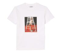 Lacoste Womens/Ladies Printed Pique T-Shirt - White - 12 UK - White