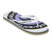 (12 UK, White) Quiksilver Mens Molokai Screen Flip Flops